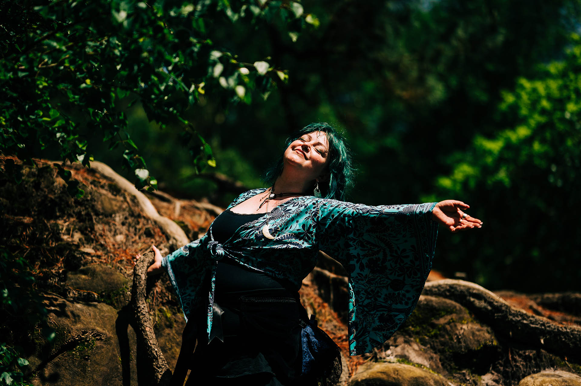 Retreat group with Goddess theme